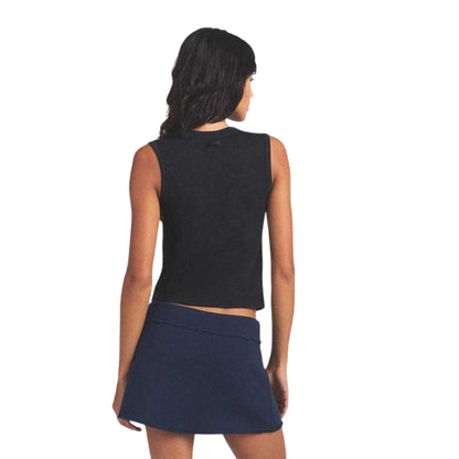 Onyx - Back - Skims Womens-Ladies High-Neck Tank Top