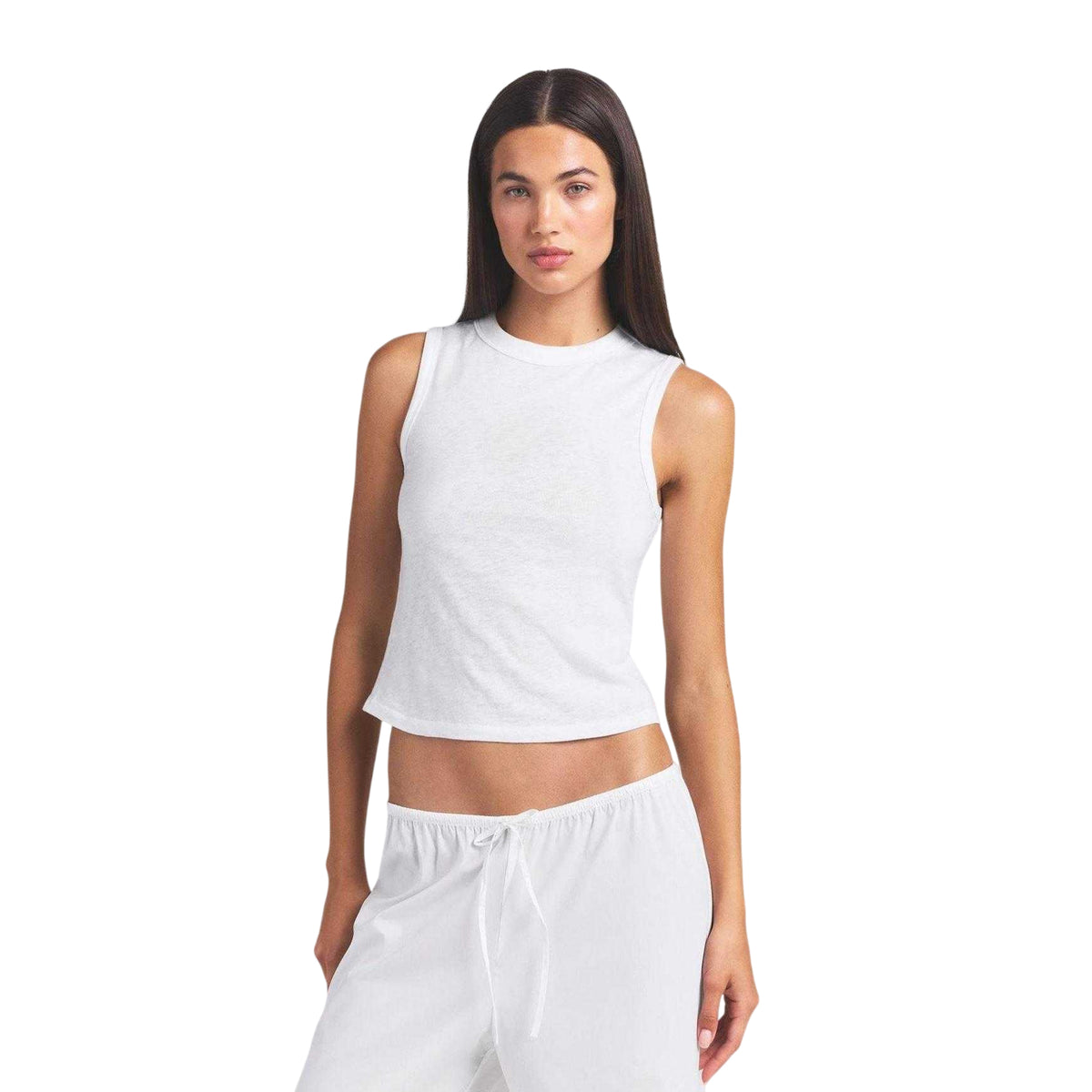Snow - Side - Skims Womens-Ladies High-Neck Tank Top