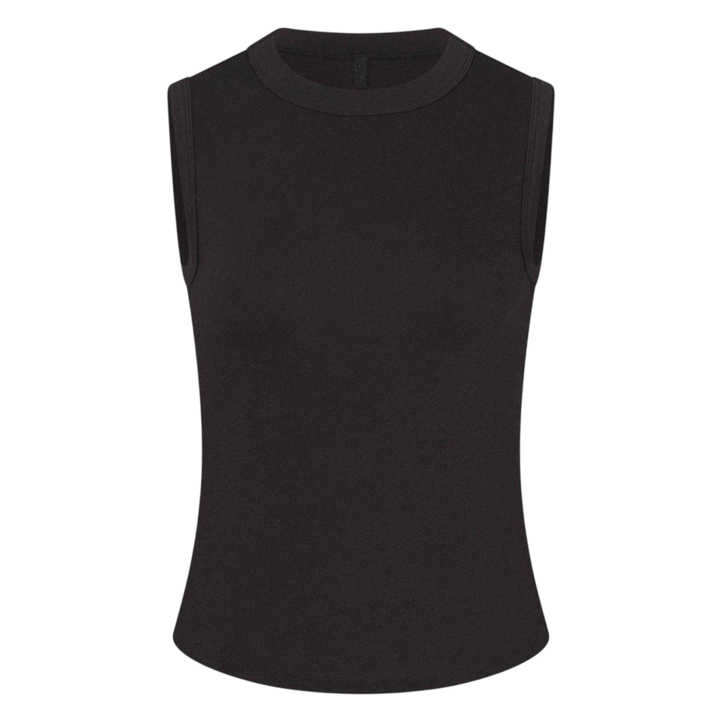 Onyx - Front - Skims Womens-Ladies High-Neck Tank Top