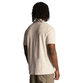 Cream - Back - Lyle & Scott Mens Towelling Polo Shirt