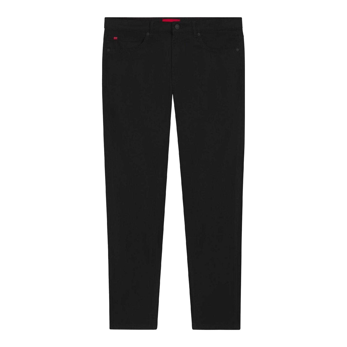 Black - Front - Hugo Boss Mens 734 Slim Jeans
