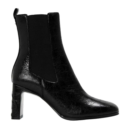 Black - Front - Diesel Womens-Ladies Giove Leather Chelsea Boots