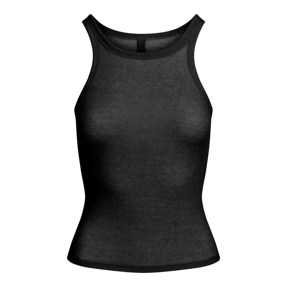Soot Grey - Front - Skims Womens-Ladies Plain Tank Top
