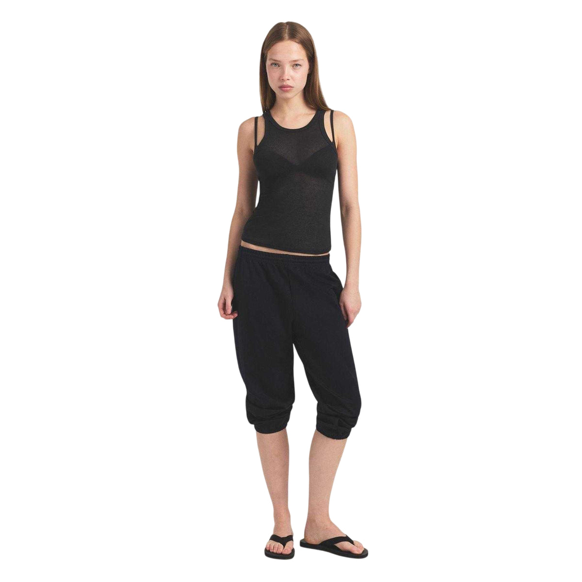 Soot Grey - Lifestyle - Skims Womens-Ladies Plain Tank Top