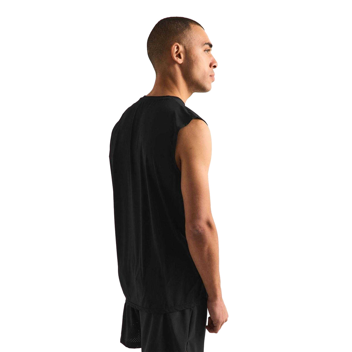 Black - Lifestyle - Condition Mens Aero Training Tank Top