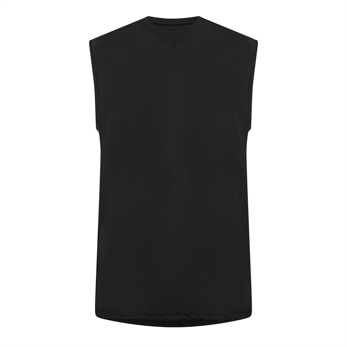 Black - Front - Condition Mens Aero Training Tank Top