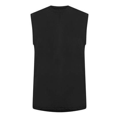 Black - Front - Condition Mens Aero Training Tank Top