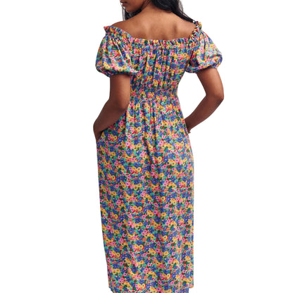 Multicoloured - Back - Nobody´s Child Womens-Ladies Genevieve Floral Midi Dress