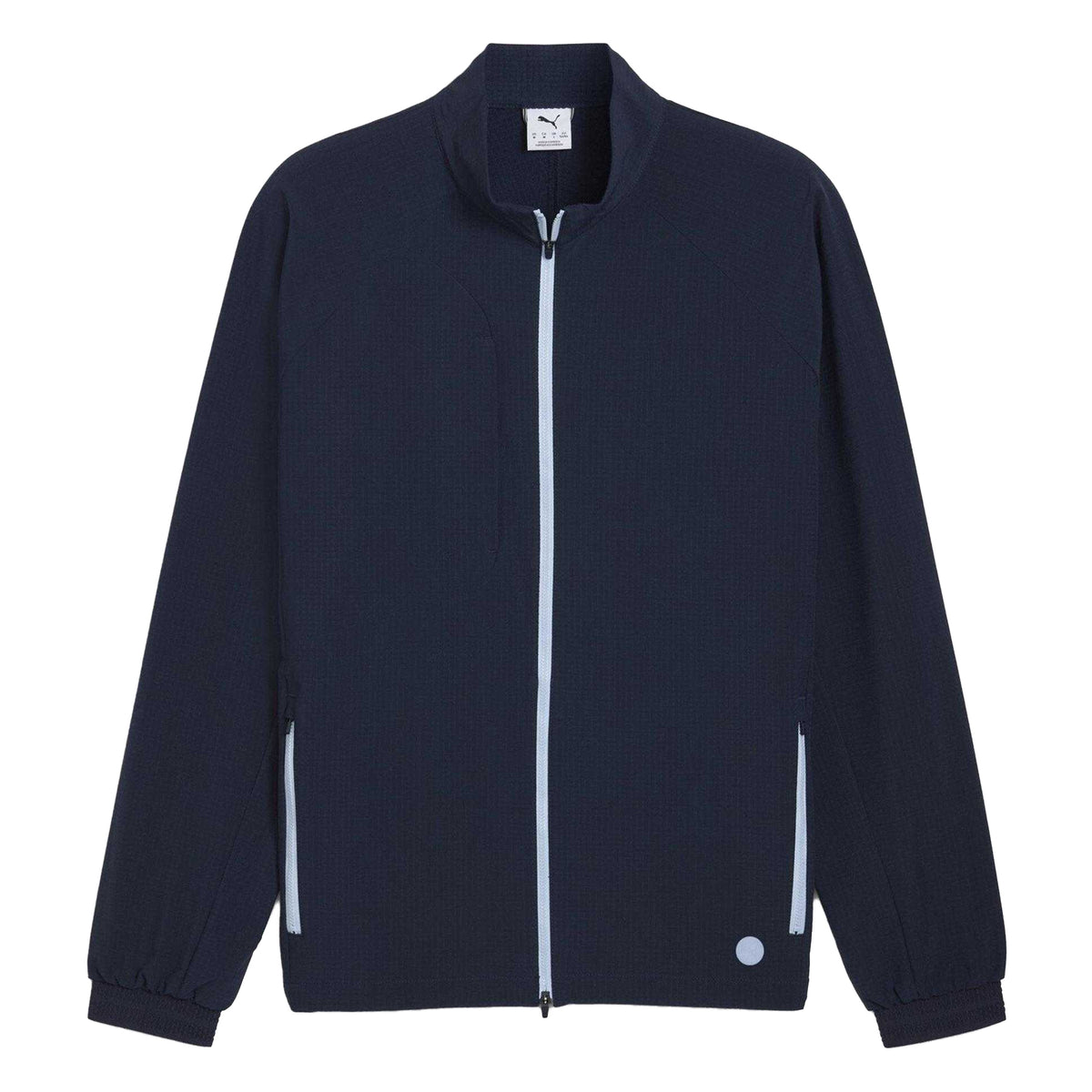 Deep Navy - Front - Puma Mens Cypress Performance Golf Soft Shell Jacket
