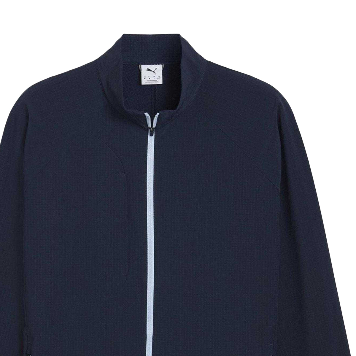 Deep Navy - Side - Puma Mens Cypress Performance Golf Soft Shell Jacket