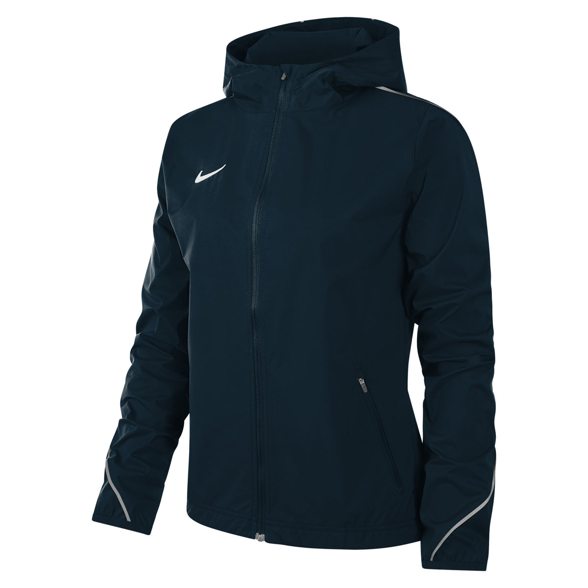 Obsidian Black - Side - Nike Womens-Ladies Performance Woven Jacket