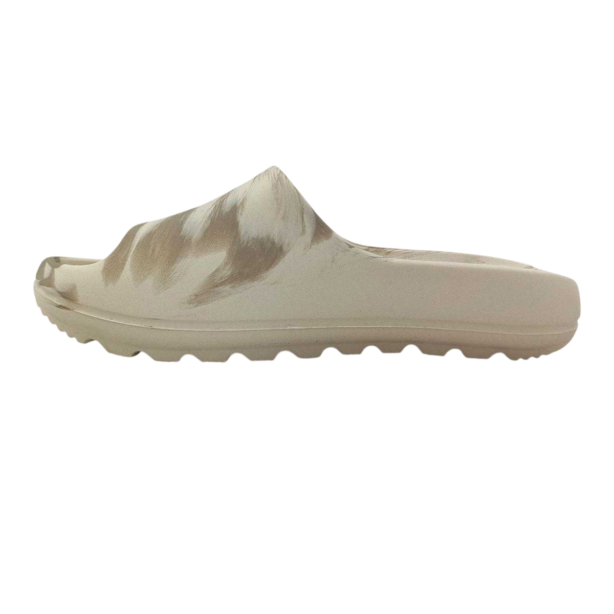White - Side - Jack Wills Mens Embossed Chunky Summer Sliders
