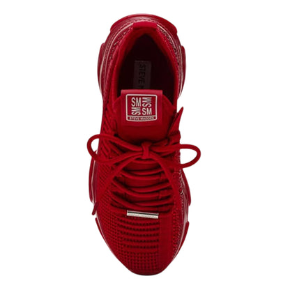 Cherry - Lifestyle - Steve Madden Womens-Ladies Maxilla-R-E Rhinestone Trainers