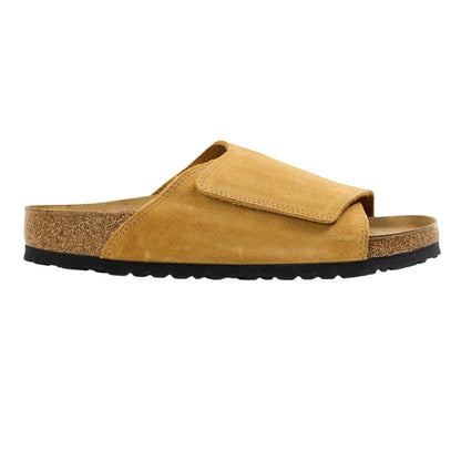 Cork - Front - Birkenstock Mens Minimalist Suede Sandals