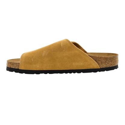 Cork - Back - Birkenstock Mens Minimalist Suede Sandals