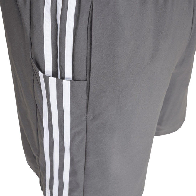 Grey - Lifestyle - Adidas Mens Essentials Chelsea Aeroready 3 Stripes Shorts
