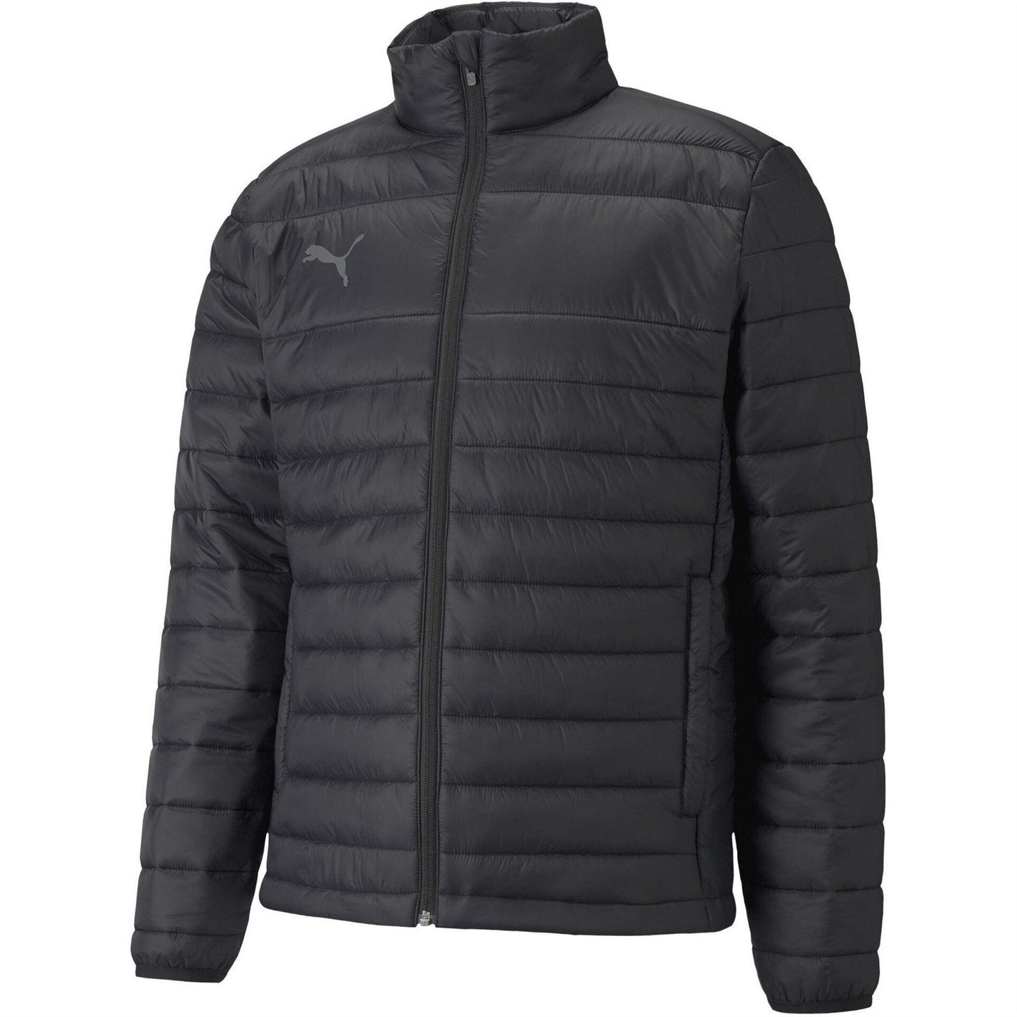 Black - Front - Puma Mens Lightweight Padded Jacket
