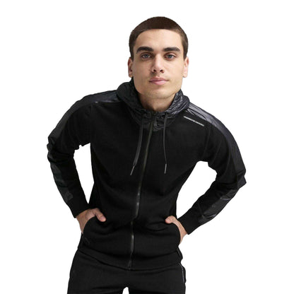 Black - Side - Puma Mens Pd Leisure Softshell Jacket