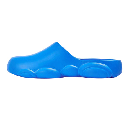 Blue - Back - Moschino Mens Flat Sliders