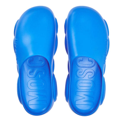 Blue - Lifestyle - Moschino Mens Flat Sliders