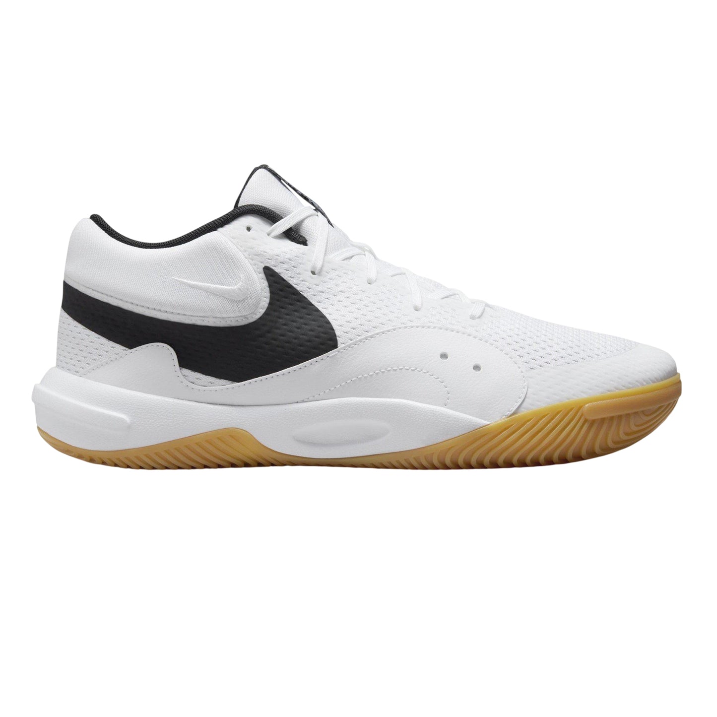White-Black - Front - Nike Mens Hyperquick Shoes