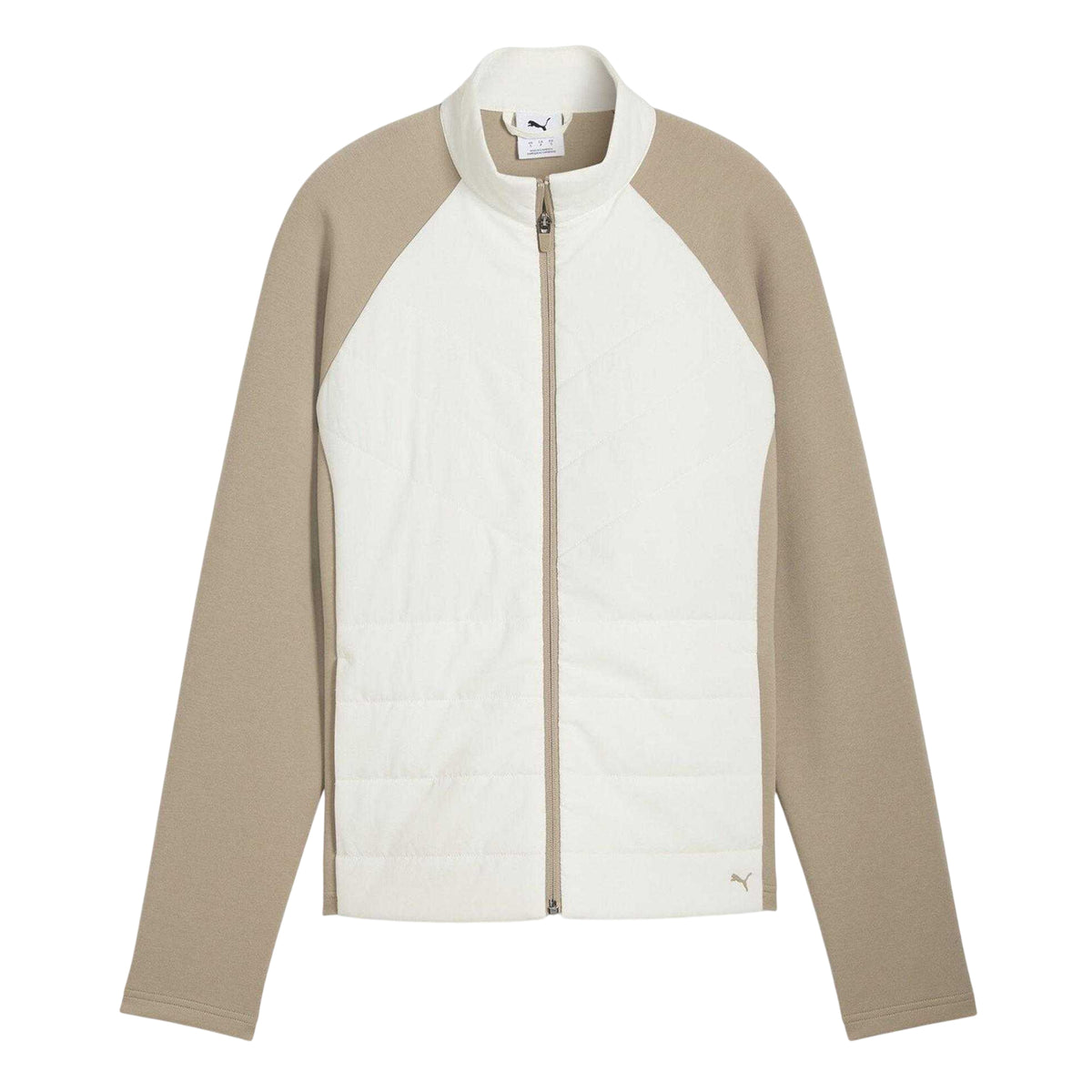 Warm White - Front - Puma Womens-Ladies Cloudspun Hybrid Fitted Jacket