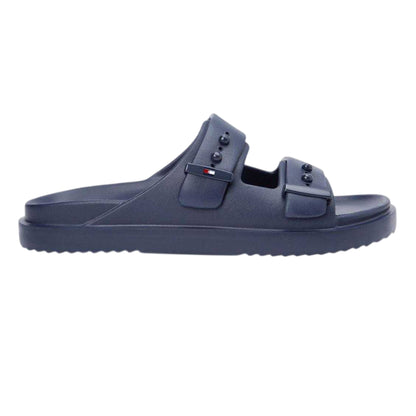 Desert Sky - Front - Tommy Jeans Mens Flat Slides