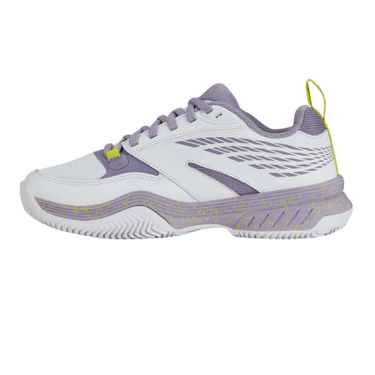 White - Side - K-Swiss Womens-Ladies SpeedEx Trainers