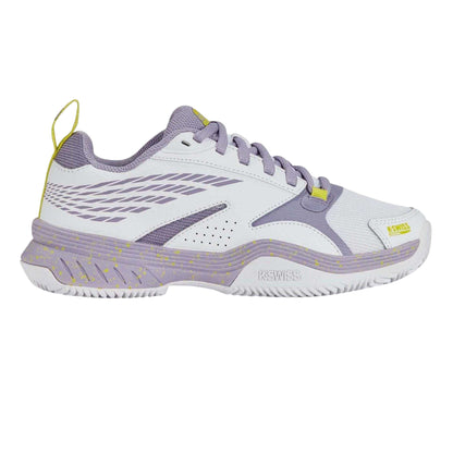 White - Front - K-Swiss Womens-Ladies SpeedEx Trainers
