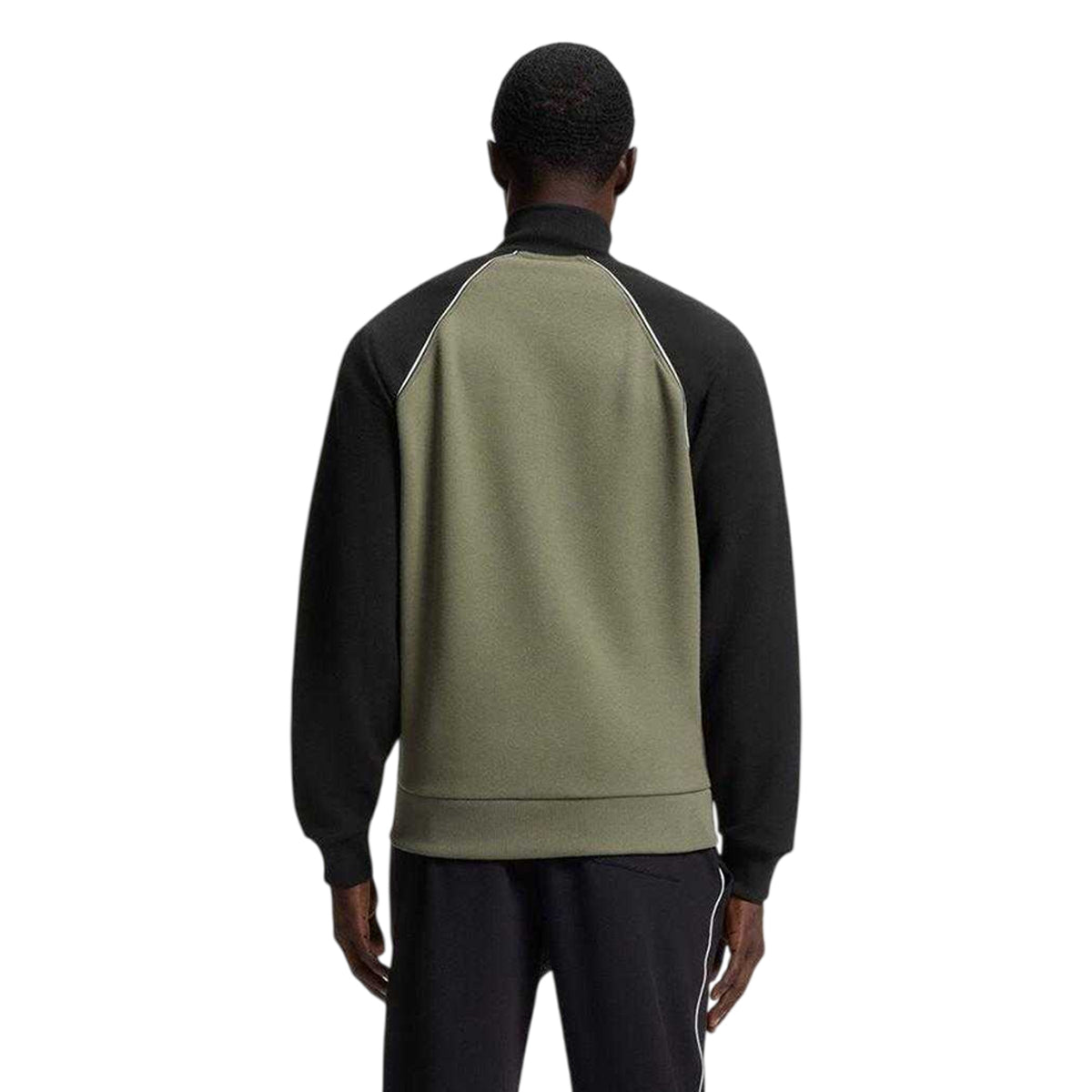 Dark Beige - Back - Boss Mens Join Skaz Track Jacket
