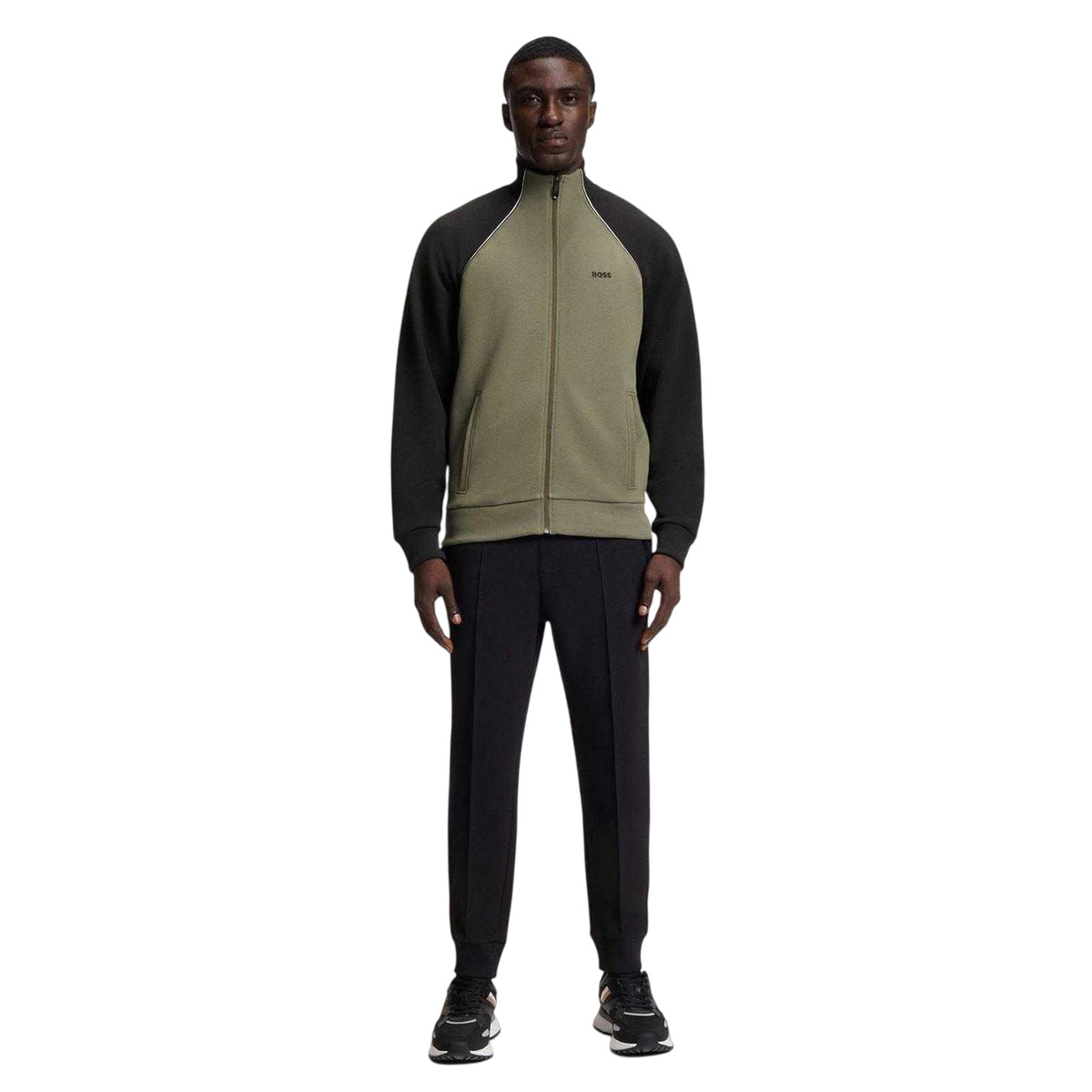 Dark Beige - Lifestyle - Boss Mens Join Skaz Track Jacket