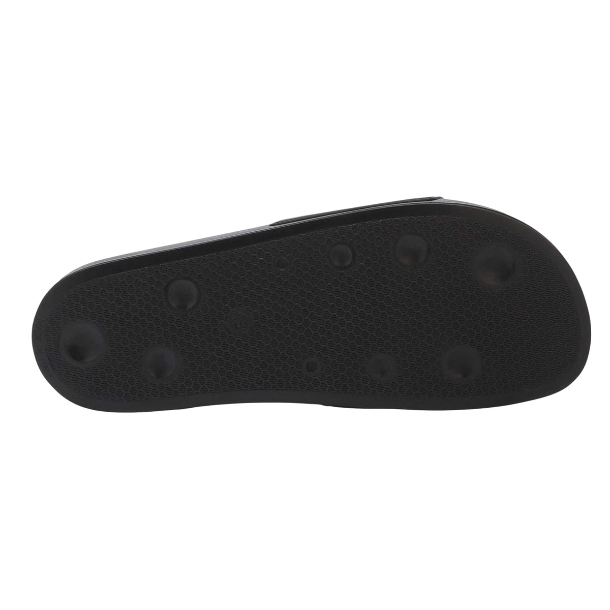 Black - Side - Palm Angels Mens Flat Sliders