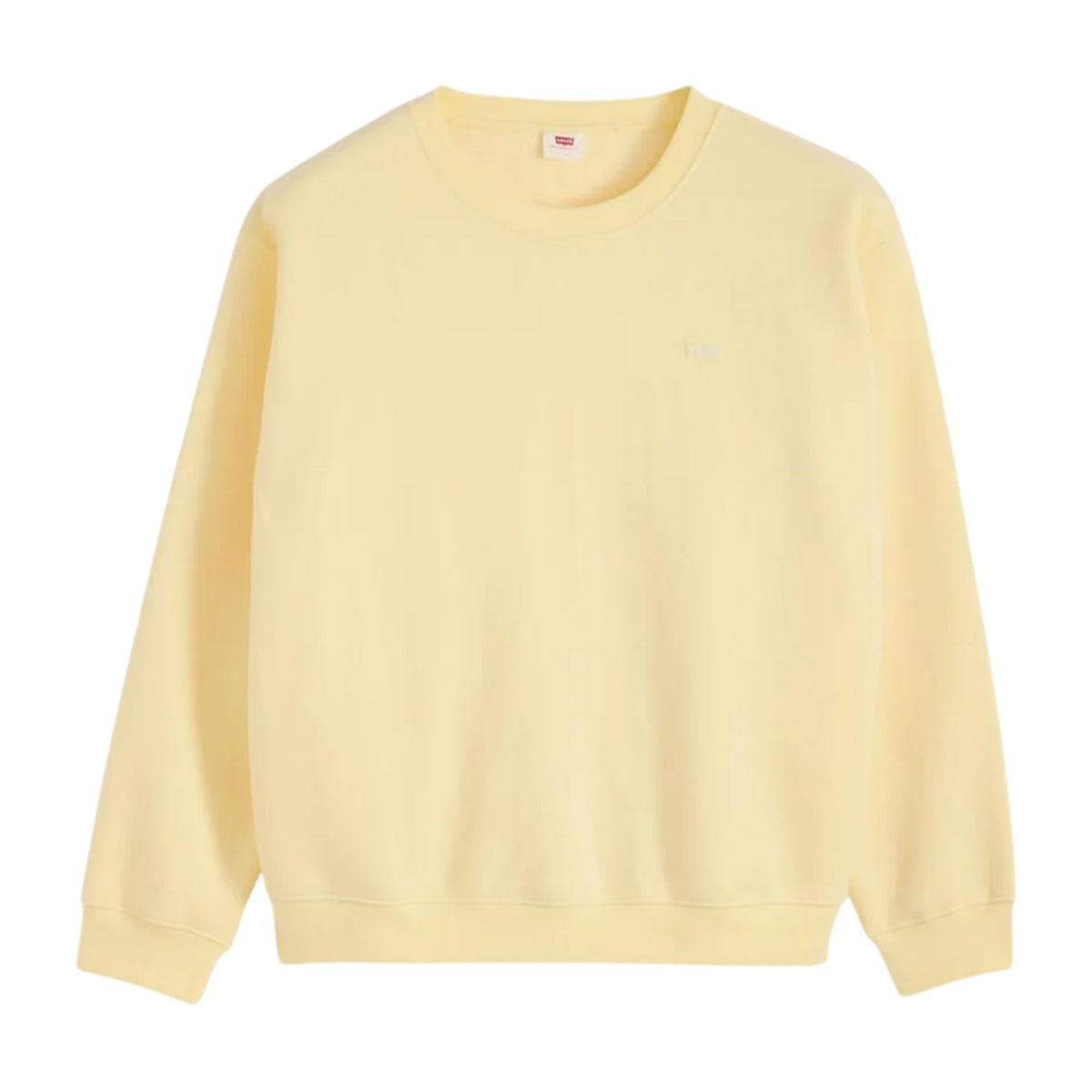 French Vanilla - Front - Levis Womens-Ladies Logo Boxy Sweatshirt