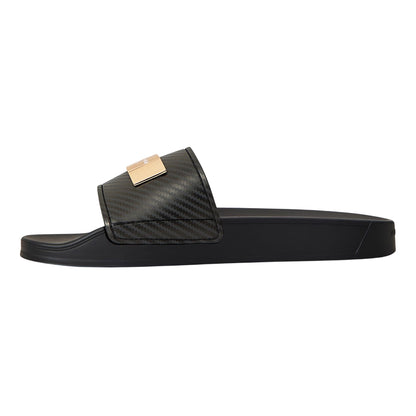 Black - Back - Android Homme Mens Sliders