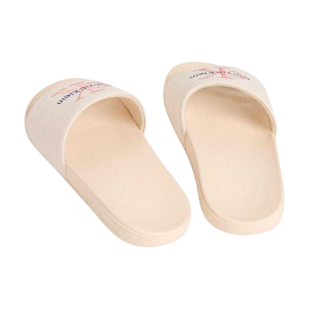 Calico - Back - Calvin Klein Womens-Ladies Pool Sliders