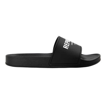 Black - Front - Represent Mens Owners Club Sliders