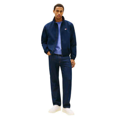 Night Navy - Side - Tommy Jeans Mens Harrington Jacket