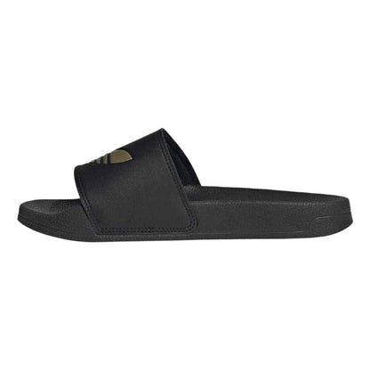 Core Black - Back - Adidas Womens-Ladies Adilette Lite Trefoil Regular Slides