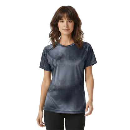 Black Camo - Side - Newline Womens-Ladies All-Over Print T-Shirt