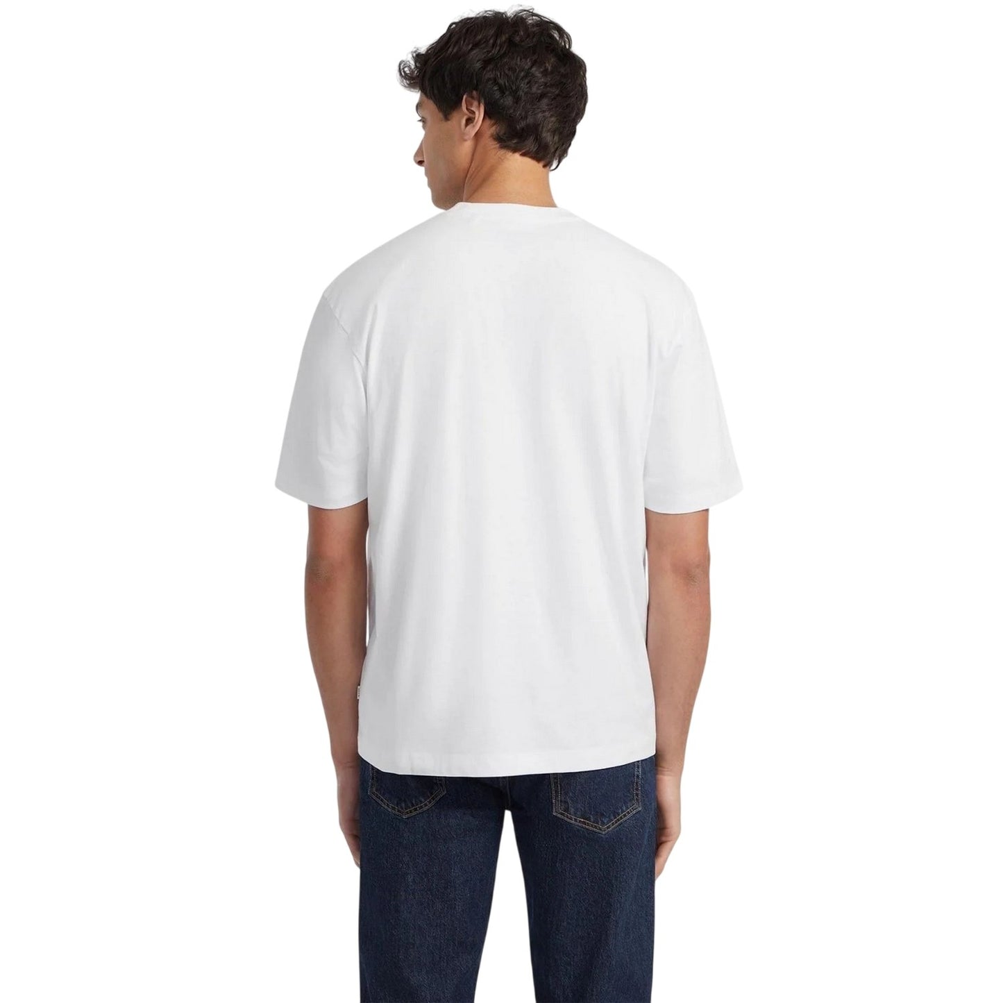Pure White - Front - Guess Mens Jeans Iconic T-Shirt