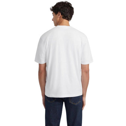 Pure White - Front - Guess Mens Jeans Iconic T-Shirt