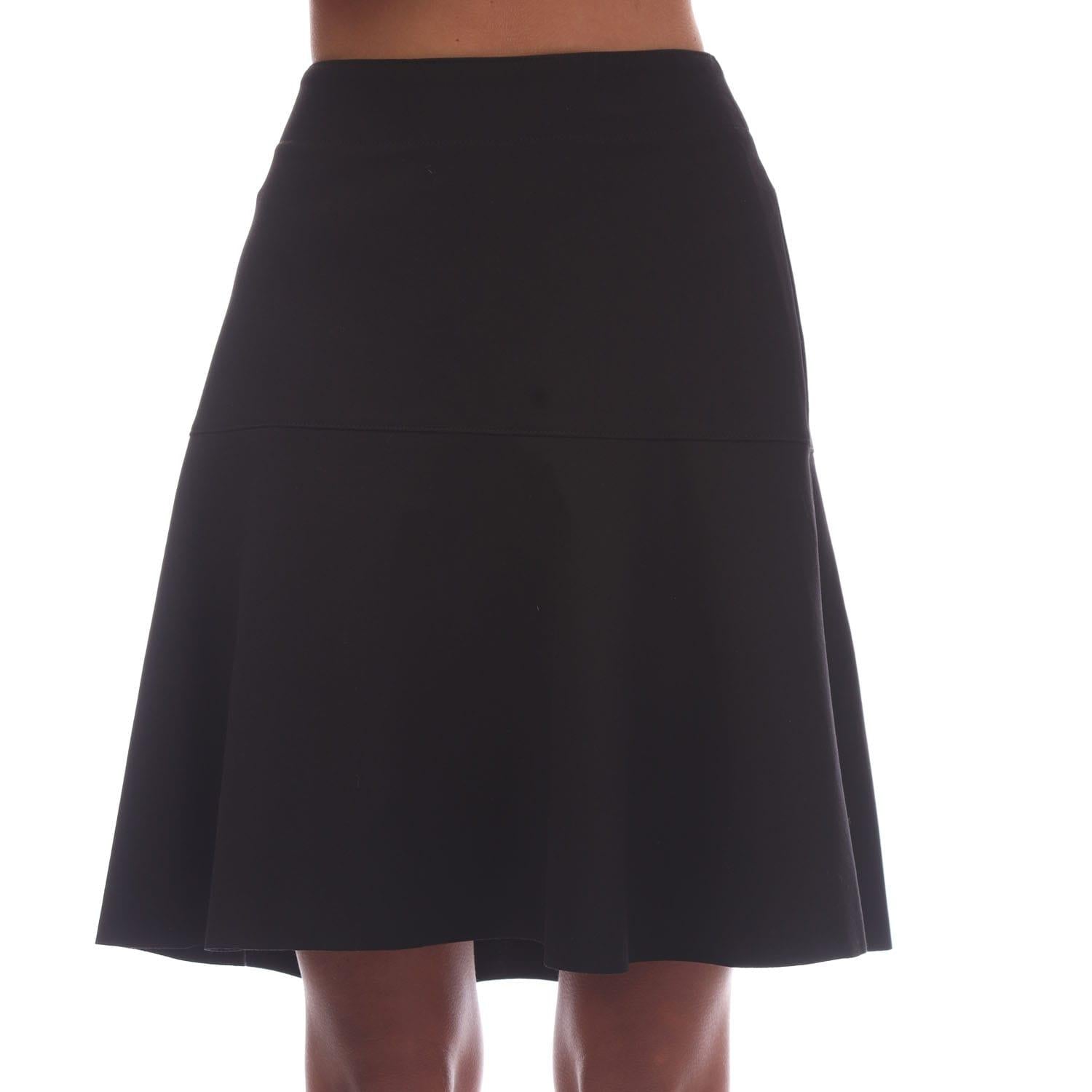 Black - Front - Hugo Boss Womens-Ladies Relosi Skirt
