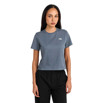 Granite Grey - Side - The North Face Womens-Ladies Evolution Dome T-Shirt