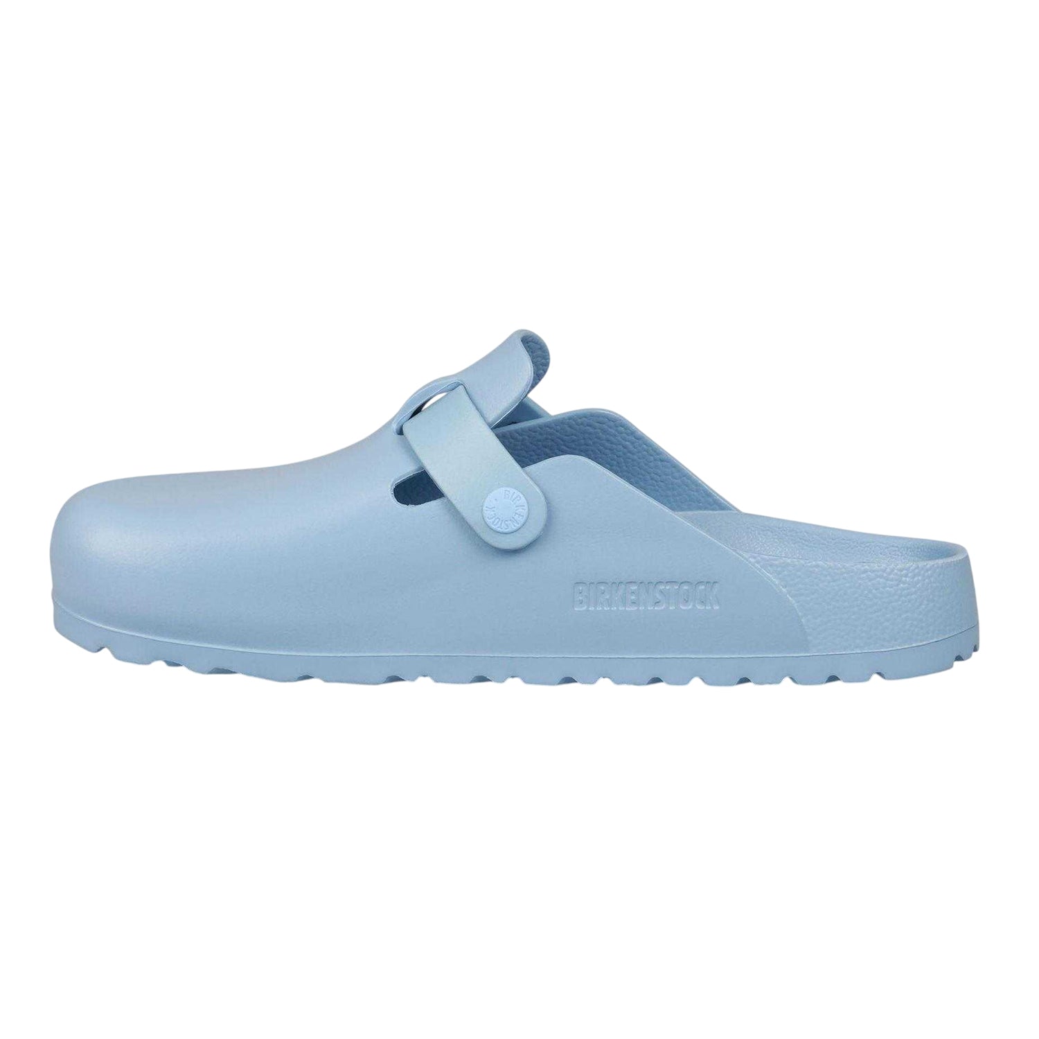 Dusty Blue - Back - Birkenstock Womens-Ladies Boston Waterproof Clogs