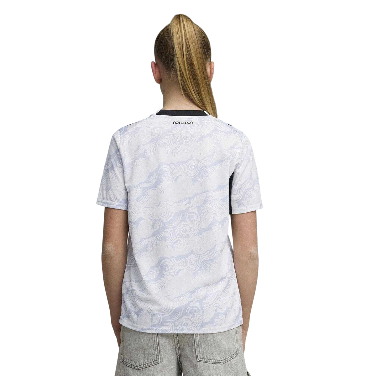 White - Side - Puma Childrens-Kids World Cup 2026 New Zealand Away Shirt