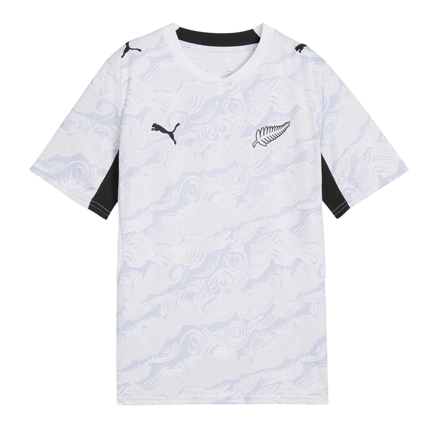 White - Front - Puma Childrens-Kids World Cup 2026 New Zealand Away Shirt