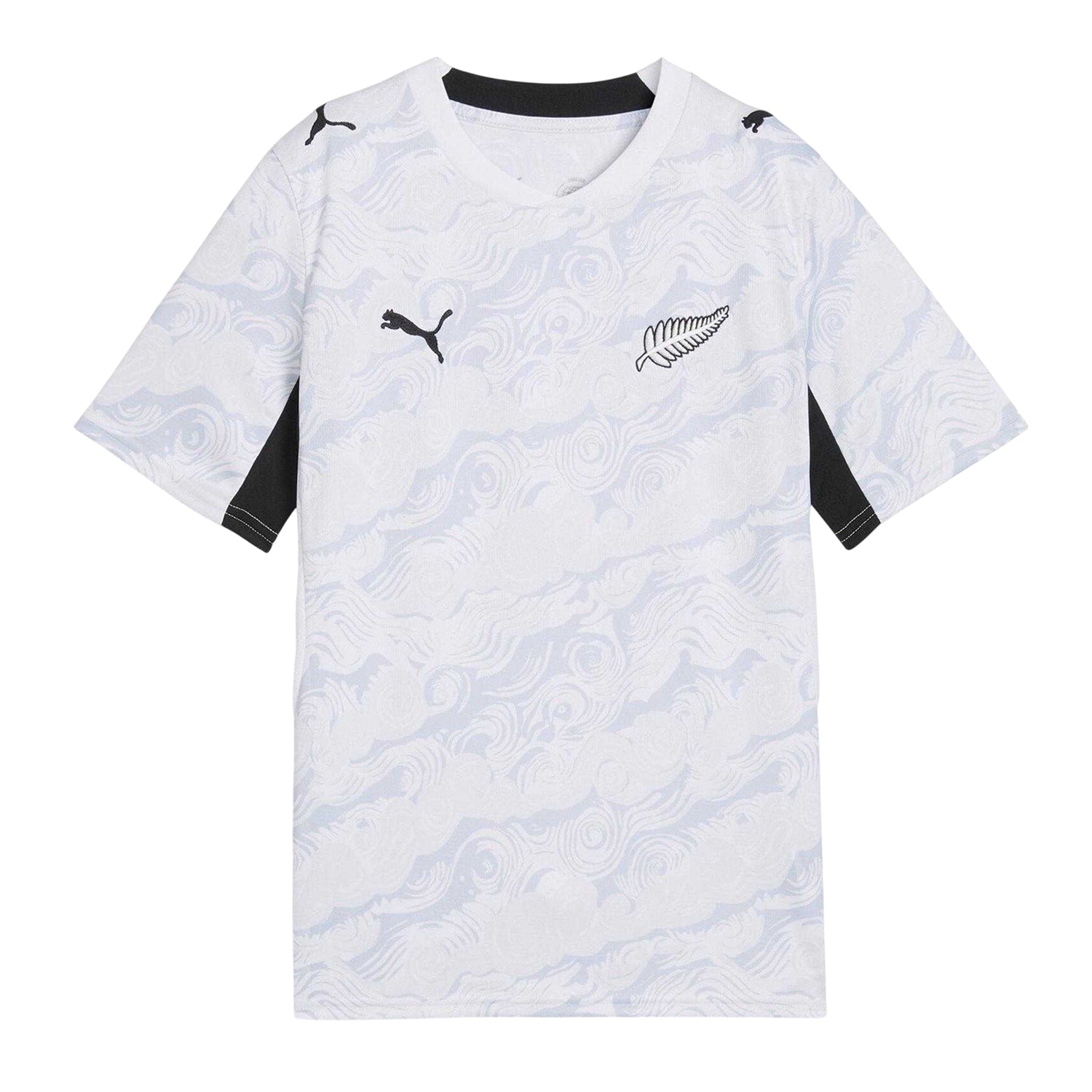 White - Front - Puma Childrens-Kids World Cup 2026 New Zealand Away Shirt