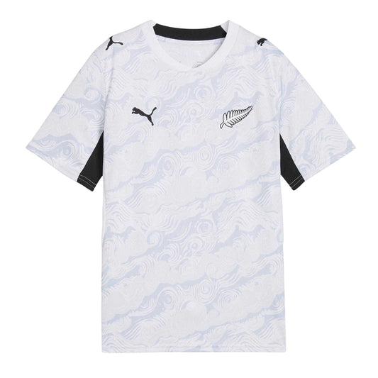 White - Front - Puma Childrens-Kids World Cup 2026 New Zealand Away Shirt