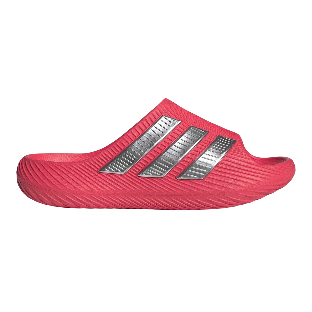 Lucid Red - Front - Adidas Womens-Ladies Pool Slides