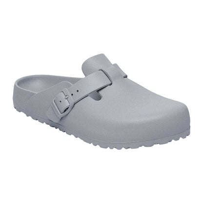 Frost Gray - Back - Birkenstock Womens-Ladies Boston Clogs